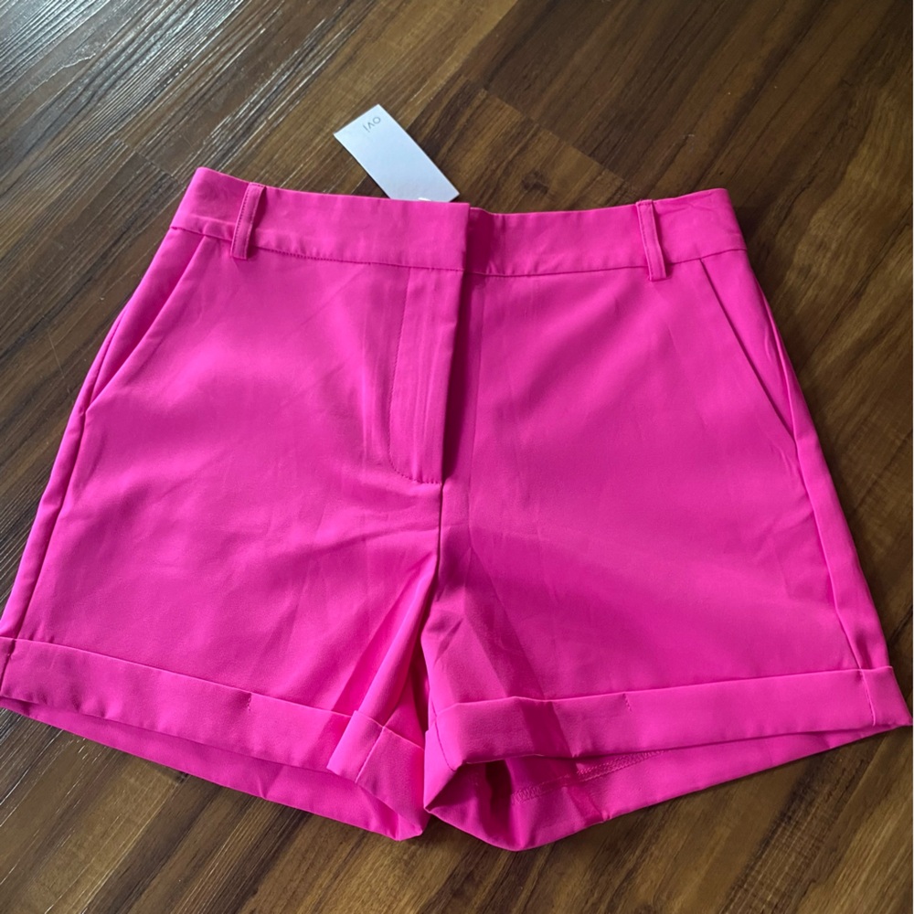 Hot pink shorts